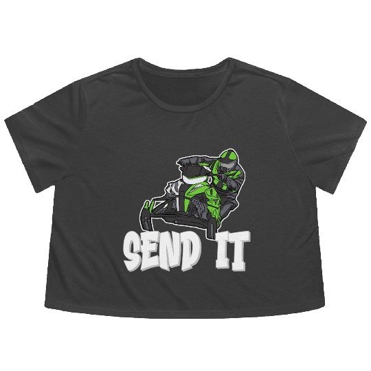 Extreme Gonna Send It Flowy Cropped Tees