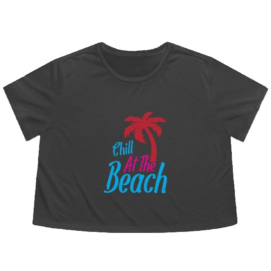 Feeling A LiL Salty with Summer Clothes Flowy Cropped Tees