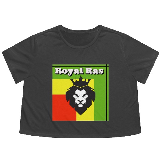 ROYAL RAS LION Flowy Cropped Tees