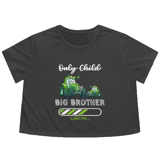 Big brother farmer tractor 2023 Flowy Cropped Tees