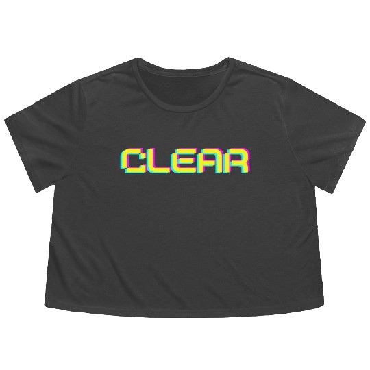 DRAMAtical Murder - Clear Flowy Cropped Tees