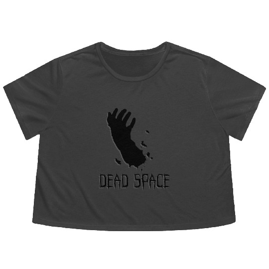 dead space Flowy Cropped Tees