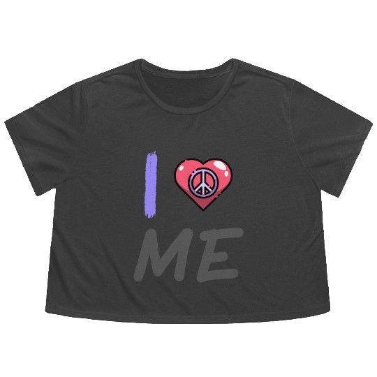 I Love Me 8 Flowy Cropped Tees