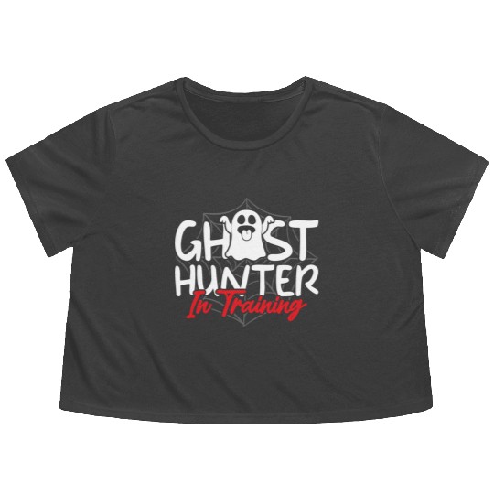 Ghost Hunters, Ghosts, Ghost, Ghost hunting Flowy Cropped Tees