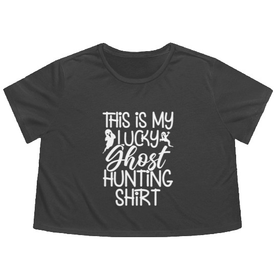 Ghost Hunters, Ghosts, Ghost, Ghost hunting Flowy Cropped Tees
