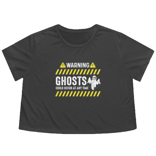 Ghost Hunters, Ghosts, Ghost, Ghost hunting Flowy Cropped Tees