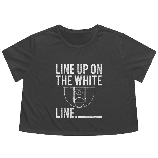 Funny 90s Kids Gym Class Flowy Cropped Tees