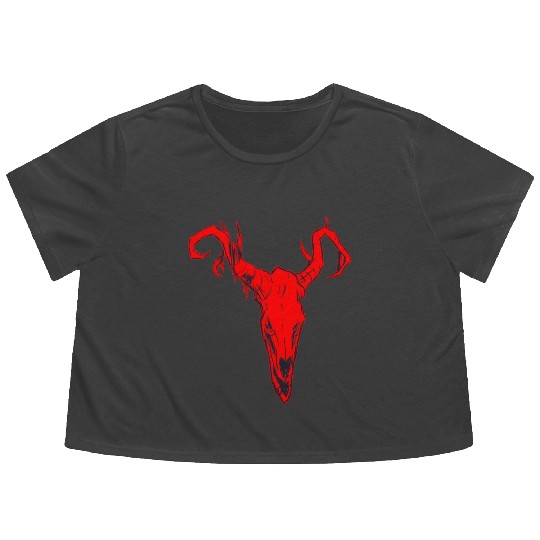 Wendigo Flowy Cropped Tees