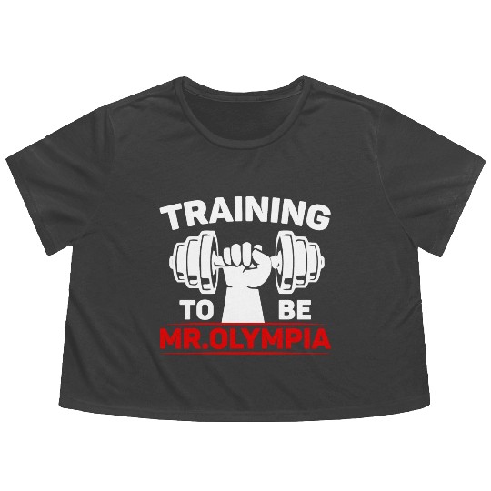 Gym Training Flowy Cropped Tees