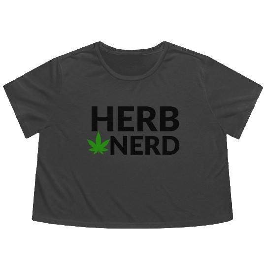HERB NERD Flowy Cropped Tees