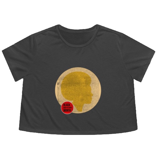 Black history month Women Flowy Cropped Tees
