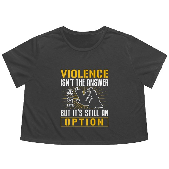 Brazilian Jiu Jitsu MMA Bjj Hugger Flowy Cropped Tees