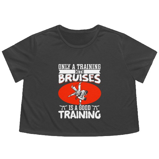 Brazilian Jiu Jitsu MMA Bjj Hugger Flowy Cropped Tees