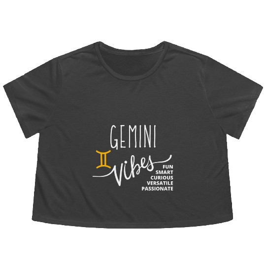 Gemini: Embrace Your Dual Nature with this Fun and Flowy Cropped Tees