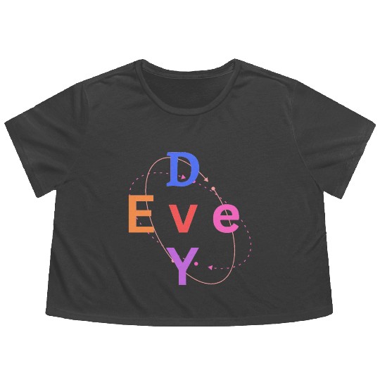 Embrace Equity Happy Women's Day Flowy Cropped Tees