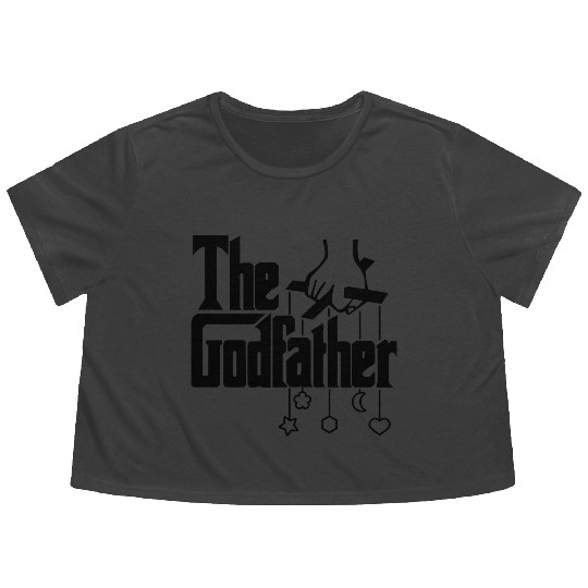 The Godfather Father's Day Flowy Cropped Tees