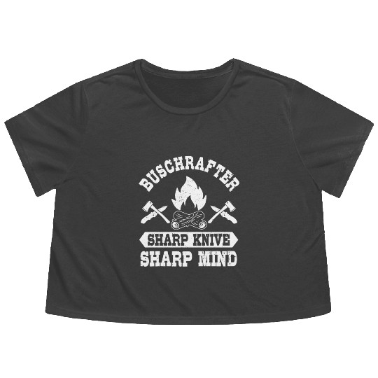 Proud Bushcraft Flowy Cropped Tees