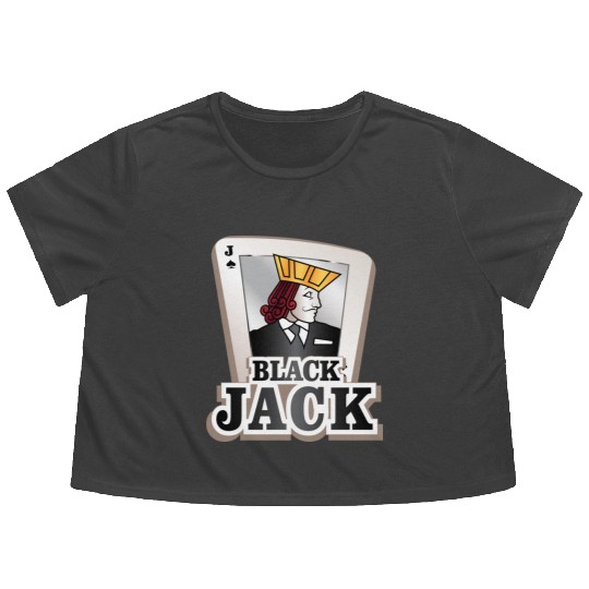 Black Jack Gentlemen Flowy Cropped Tees