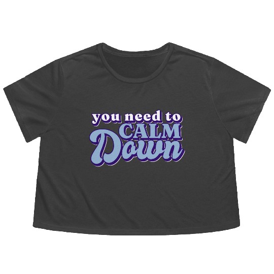 Cute Chicks Dig Me Easter Flowy Cropped Tees