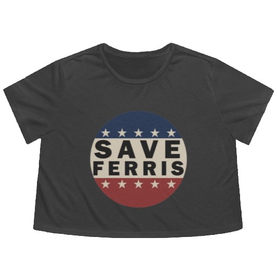 Save Ferris Flowy Cropped Tees