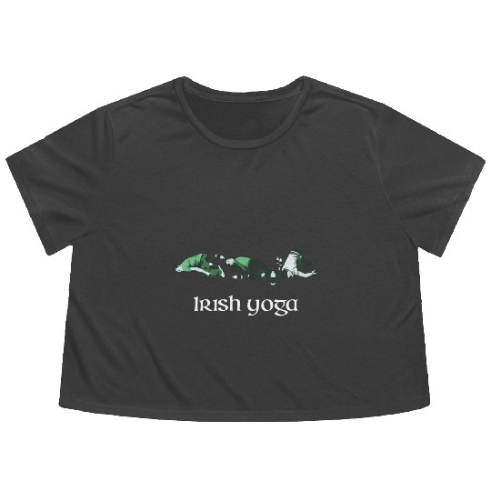 Irish Yoga Flowy Cropped Tees