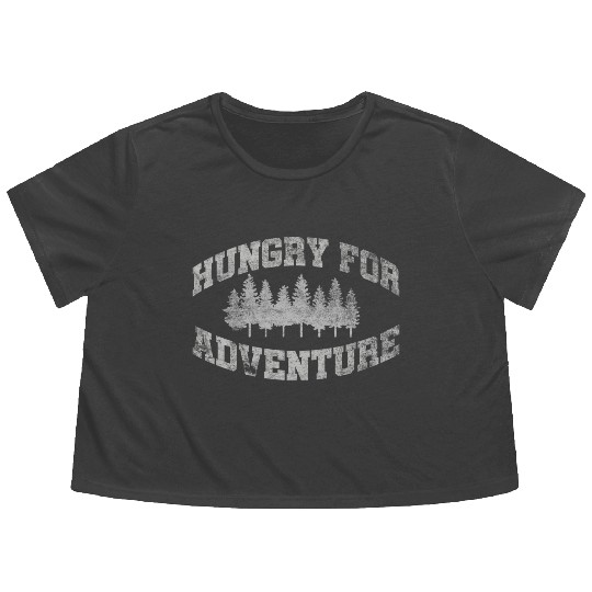 Hungry For Adventure Trail Running Marathon And Flowy Cropped Tees