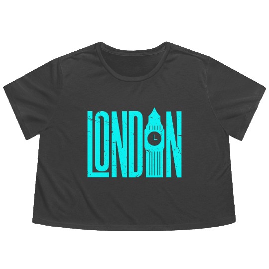 London Flowy Cropped Tees