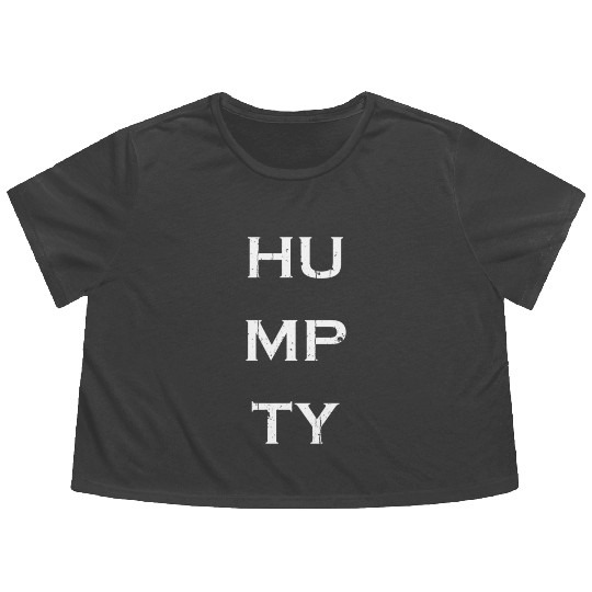 Humpty Underground Digital Flowy Cropped Tees
