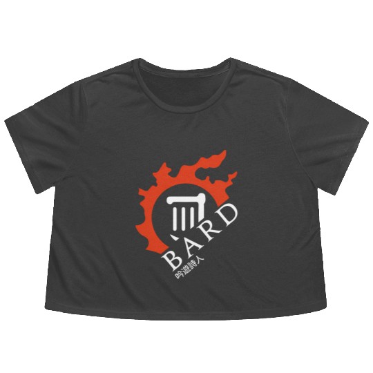 Bard For Warriors Of Light Darkness Flowy Cropped Tees