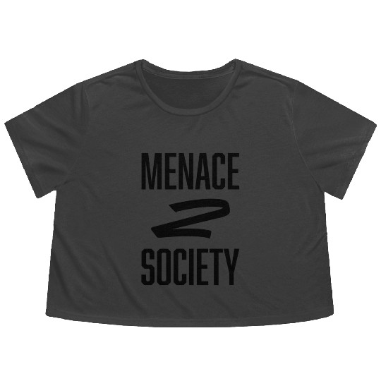 Genuine Menace To Society Flowy Cropped Tees