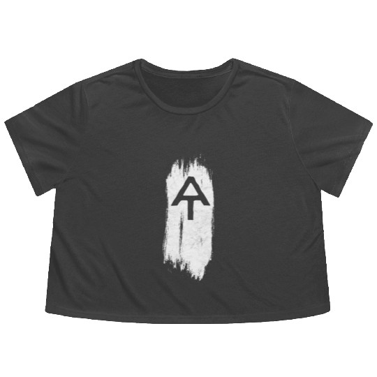 White Blaze Appalachian Trail At Minimalist Hiking Flowy Cropped Tees