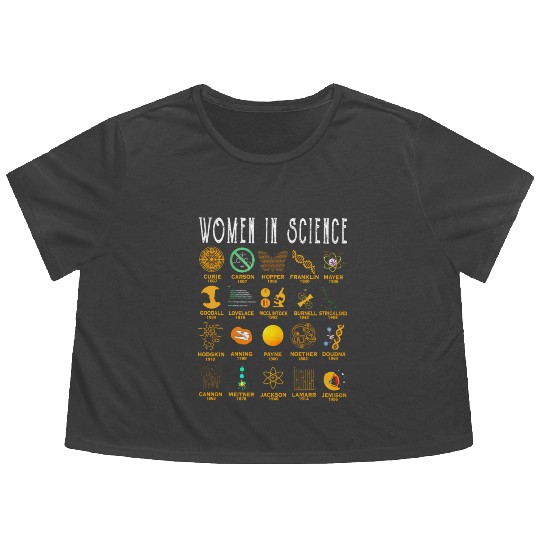 In Science Flowy Cropped Tees