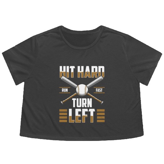 Baseball Catcher Team Coach Flowy Cropped Tees