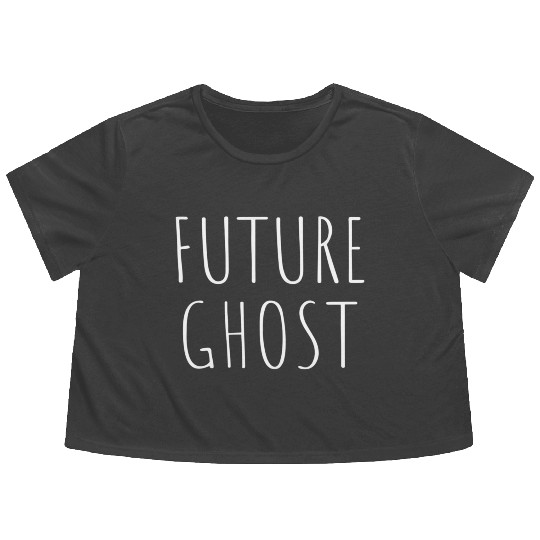 Future Ghost Flowy Cropped Tees