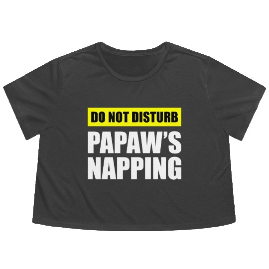 Do Not Disturb Papaw'S Napg Flowy Cropped Tees