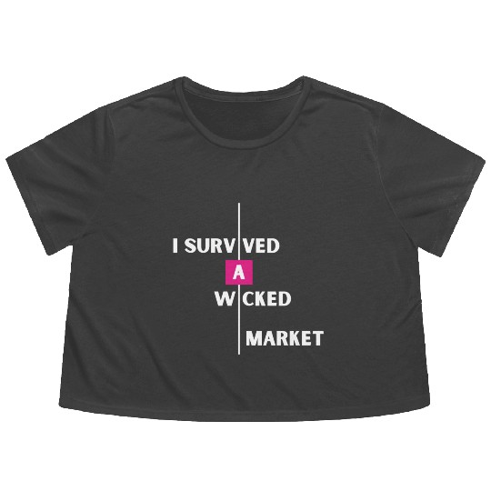 Wicked Market Flowy Cropped Tees