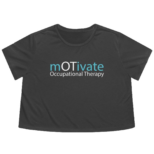 Occupational Therapy Flowy Cropped Tees