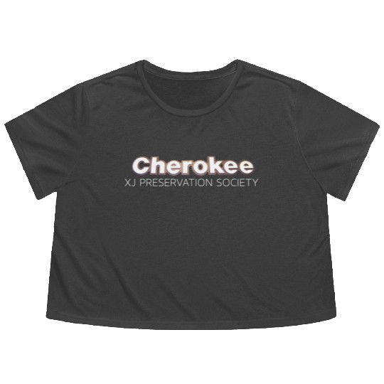 Cherokee Xj Preservation Society Flowy Cropped Tees