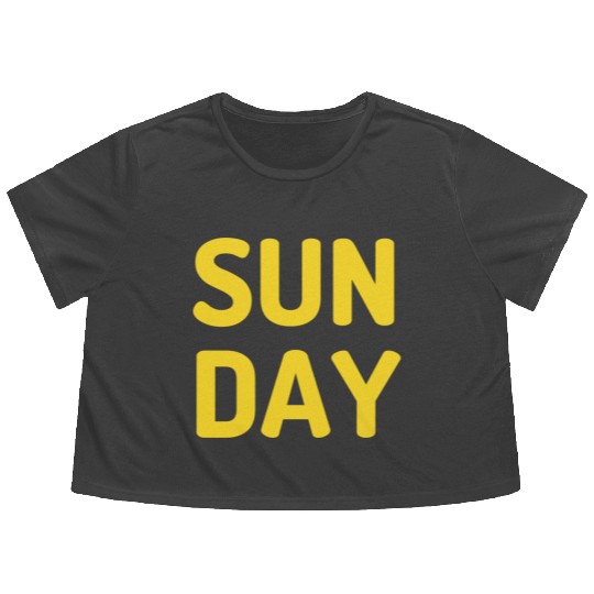 DESIGNSummer Sunday stars Flowy Cropped Tees