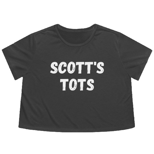 Scott'S Tots Office Flowy Cropped Tees