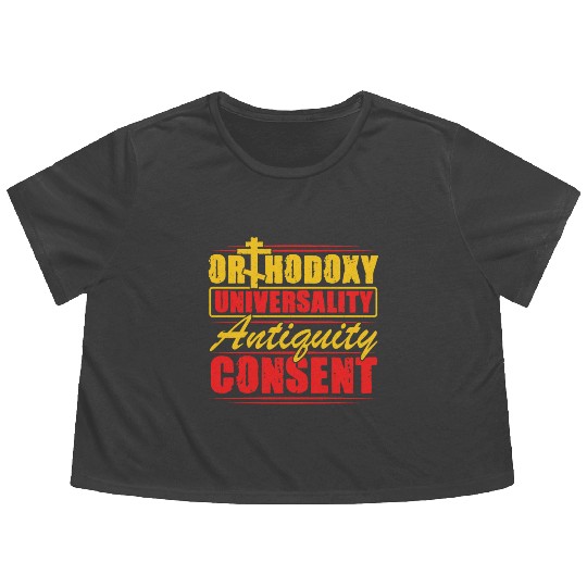 Orthodox Flowy Cropped Tees