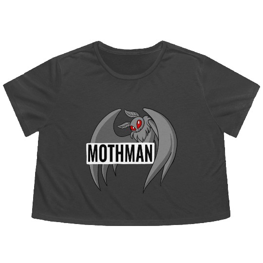 Mothman Flowy Cropped Tees