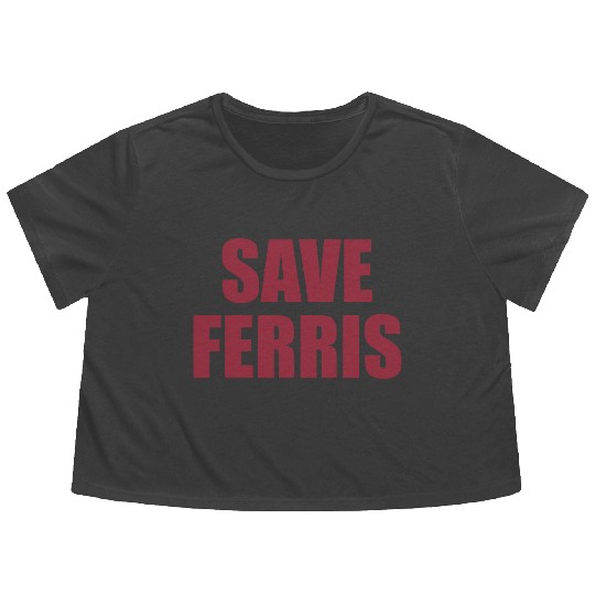Save Ferris Flowy Cropped Tees