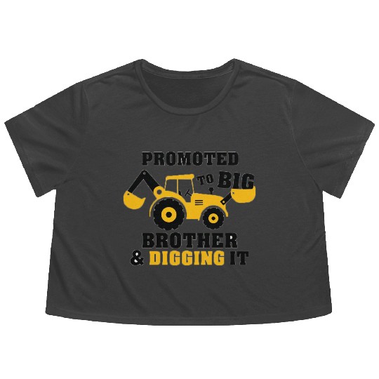 Promoted to big brother & digging it for newborn Flowy Cropped Tees