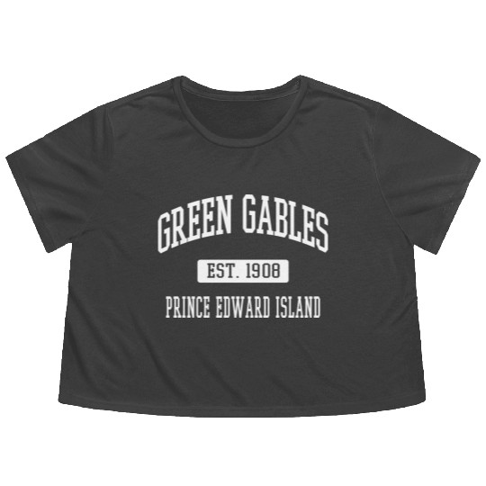 Anne Of Green Gables Flowy Cropped Tees