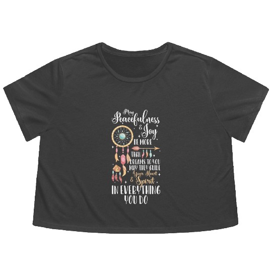 Dream Catcher Sleeper Flowy Cropped Tees