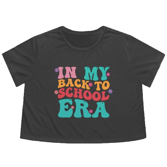 In My Back To School Era Flowy Cropped Tees