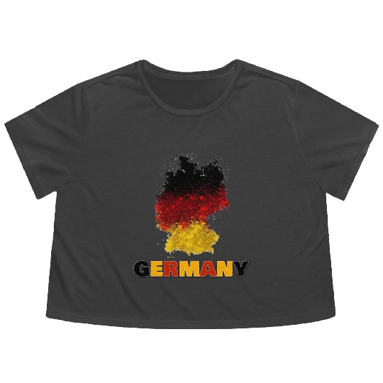 Premium Germany Flowy Cropped Tees
