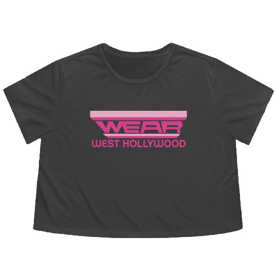 Wear West Hollywood Flowy Cropped Tees