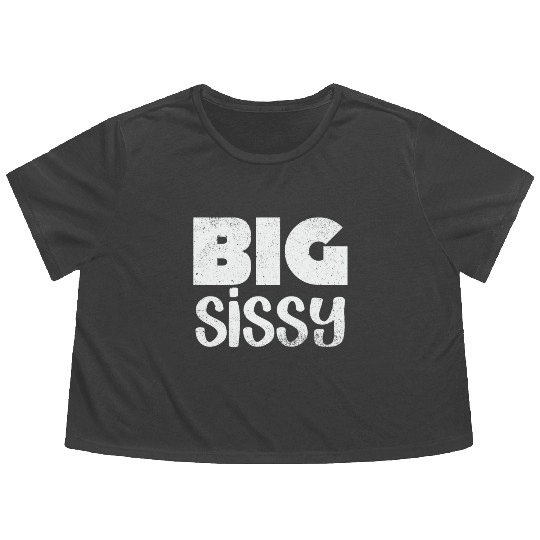 Big Sissy Flowy Cropped Tees
